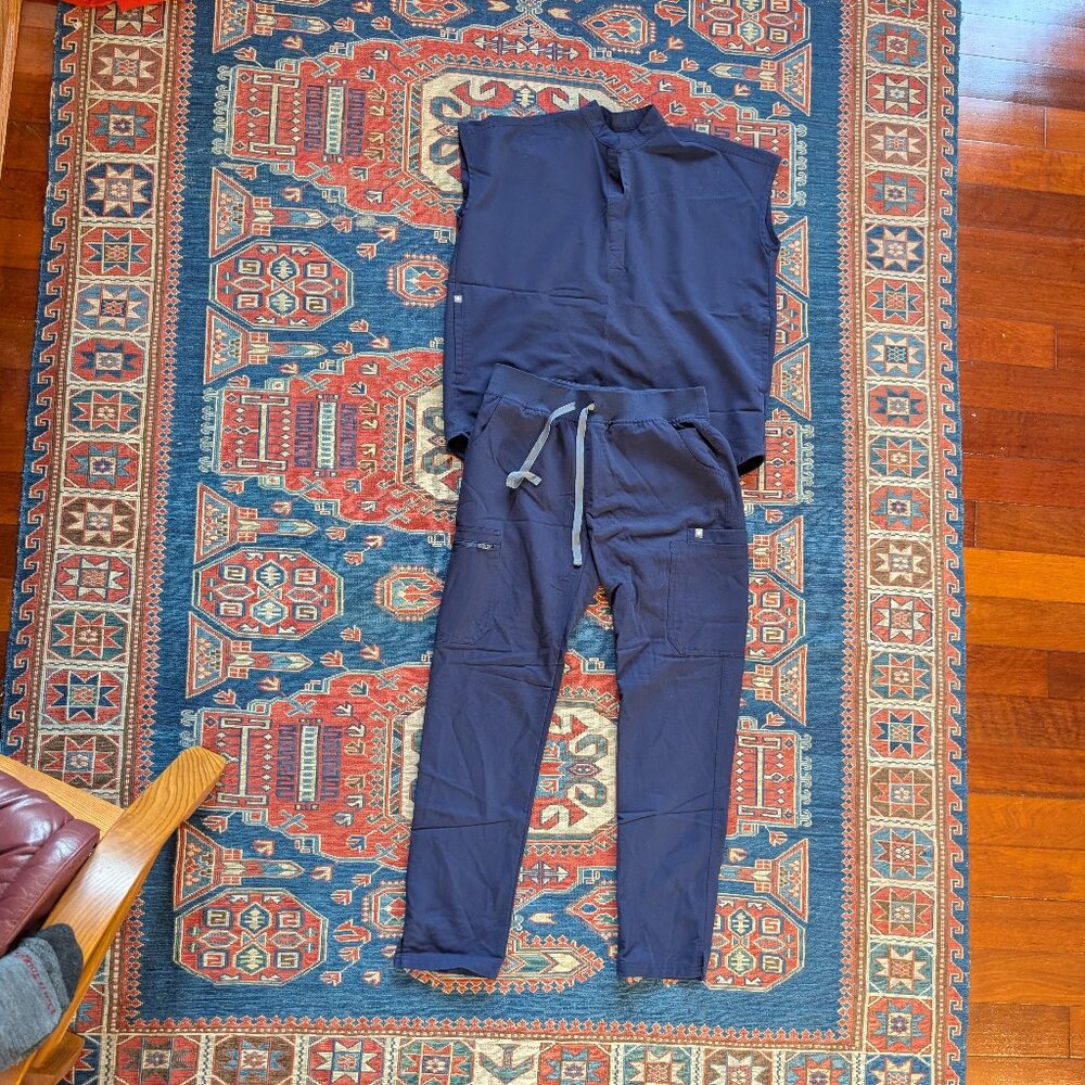 Figs scrubs, Navy, sz S-XS